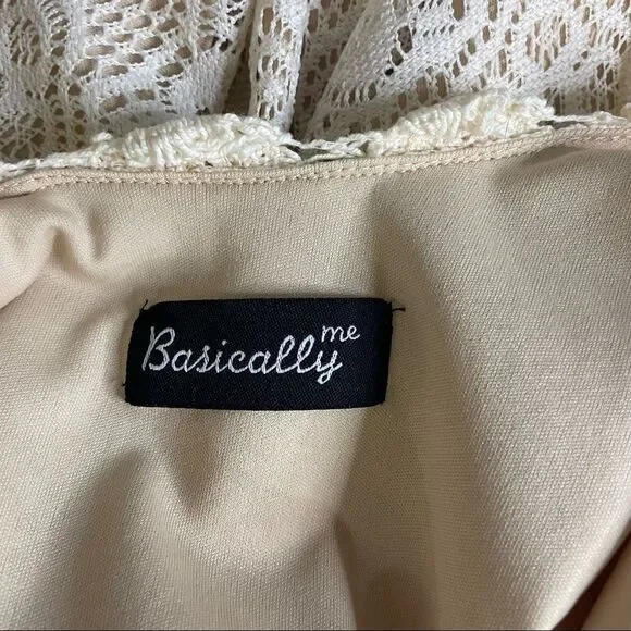 Basically Me Cream Lace Dress - Picture 7 of 9